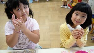 「お月見だんごを食べよう！」の会